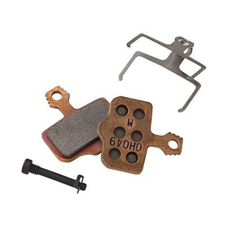SRAM Disc Brake Pads Metal Sintered w Steel Backing Plate - Wet + Powerful