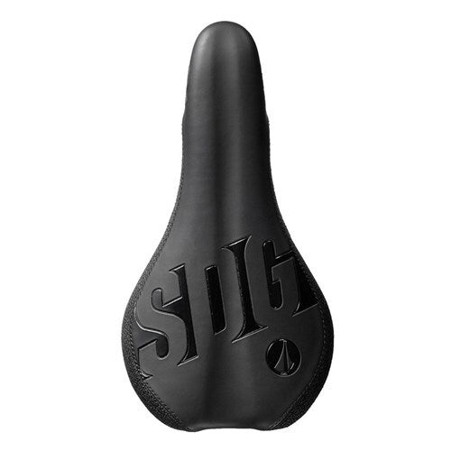 SDG Fly Jr Steel Saddle - Black Synthetic - Black Cord - Youth