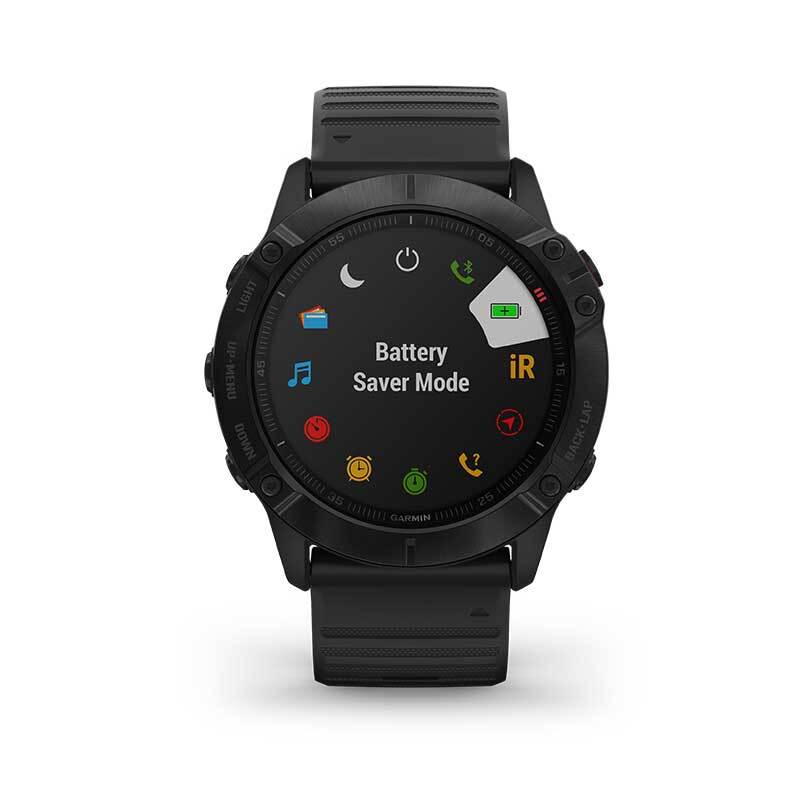 Garmin f�®?nix?? 6X Pro - Black with Black Band - 51mm