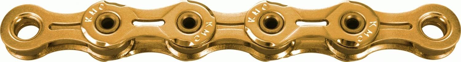 KMC 11-Speed Gold Chain X11SL (Super Light) w Hollow Pins + Plates