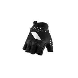 100% Exceeda Gloves - Gel Short Finger Black