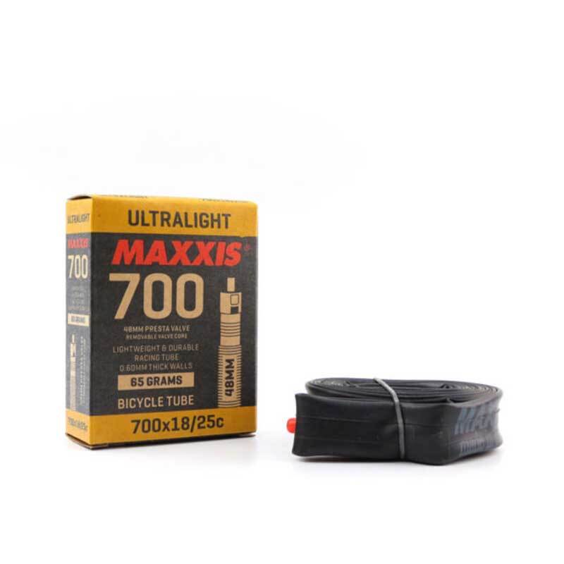 Maxxis Ultralight Inner Tube 700C w Removable Valve Core