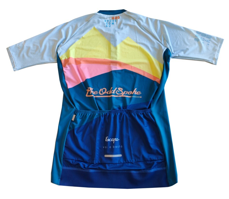2022 The Odd Spoke Escape Unisex Short Sleeve Cycling Jersey