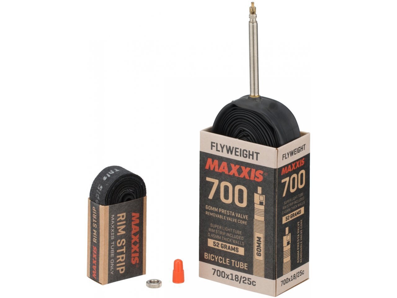 Maxxis Flyweight Tube - 700x18/25c Presta Valve