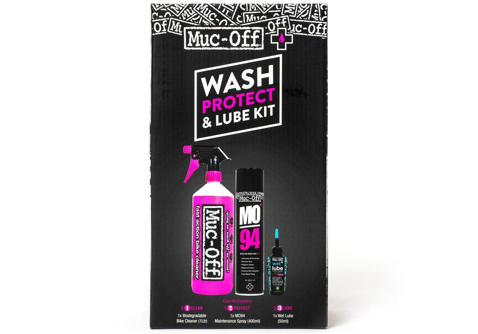 Muc Off Wash Protect & Lube Kit - Wet