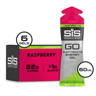 Science In Sport (SIS) GO Energy + Electrolyte Gel - 6 Pack