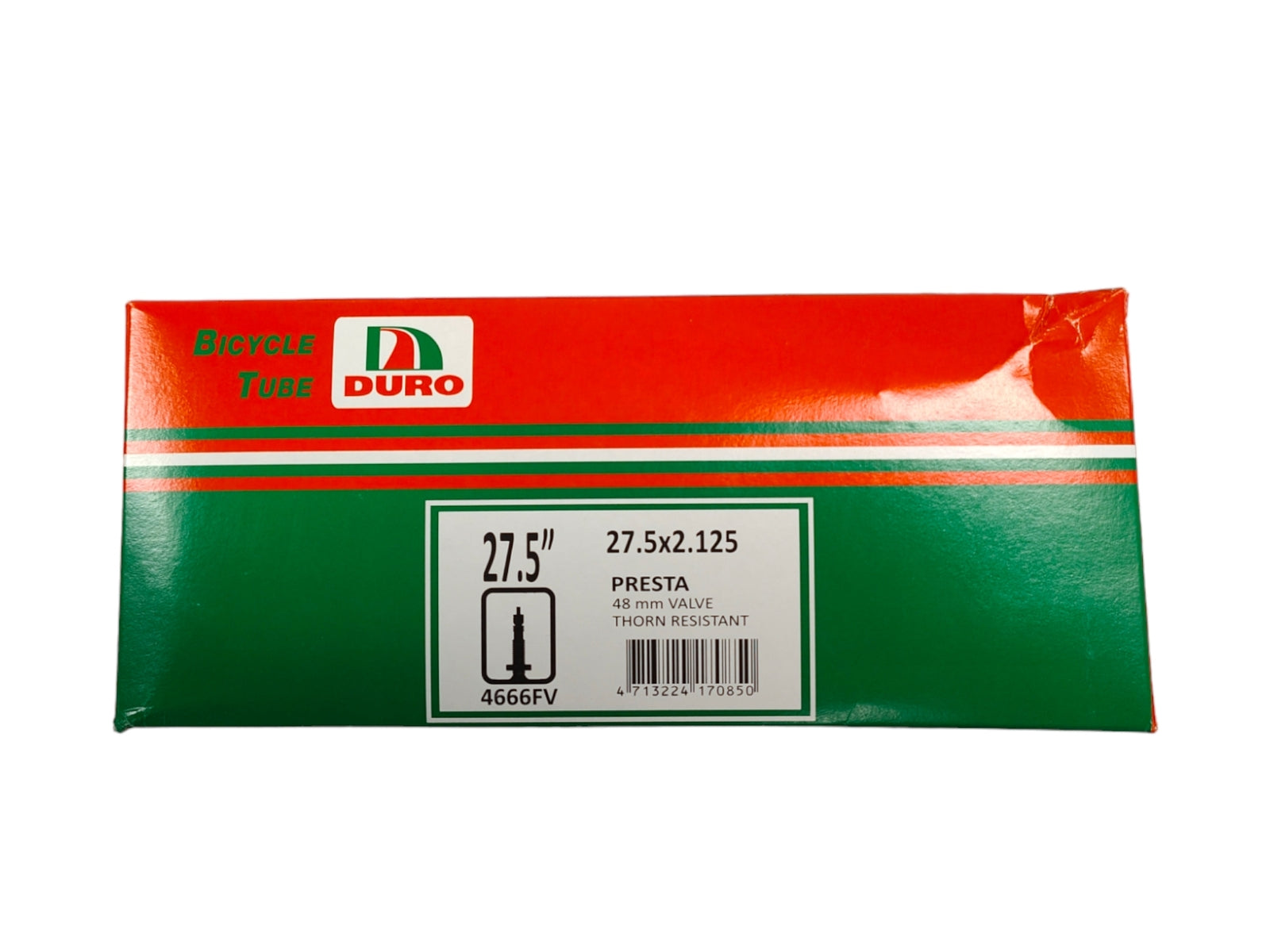 Duro Thorn Resistant Tube 27.5 X 2.125 French/Presta Valve 48mm