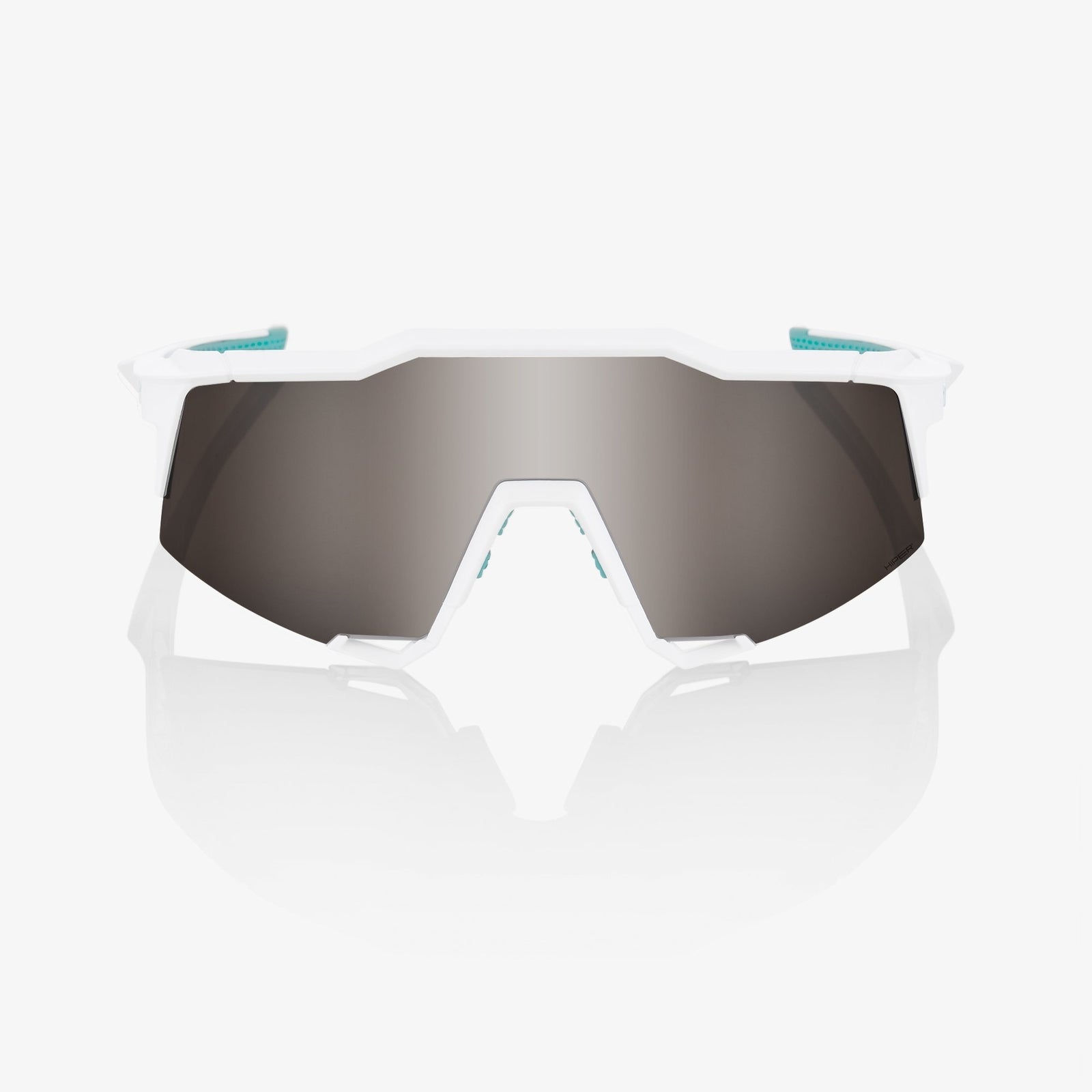 100% Speedcraft Sunglasses SE BORA hansgrohe White Hiper Silver Lens