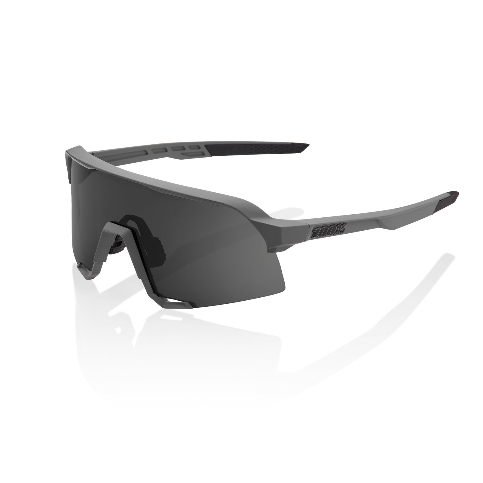 100% S3 Sunglasses Grey Smoke Lens
