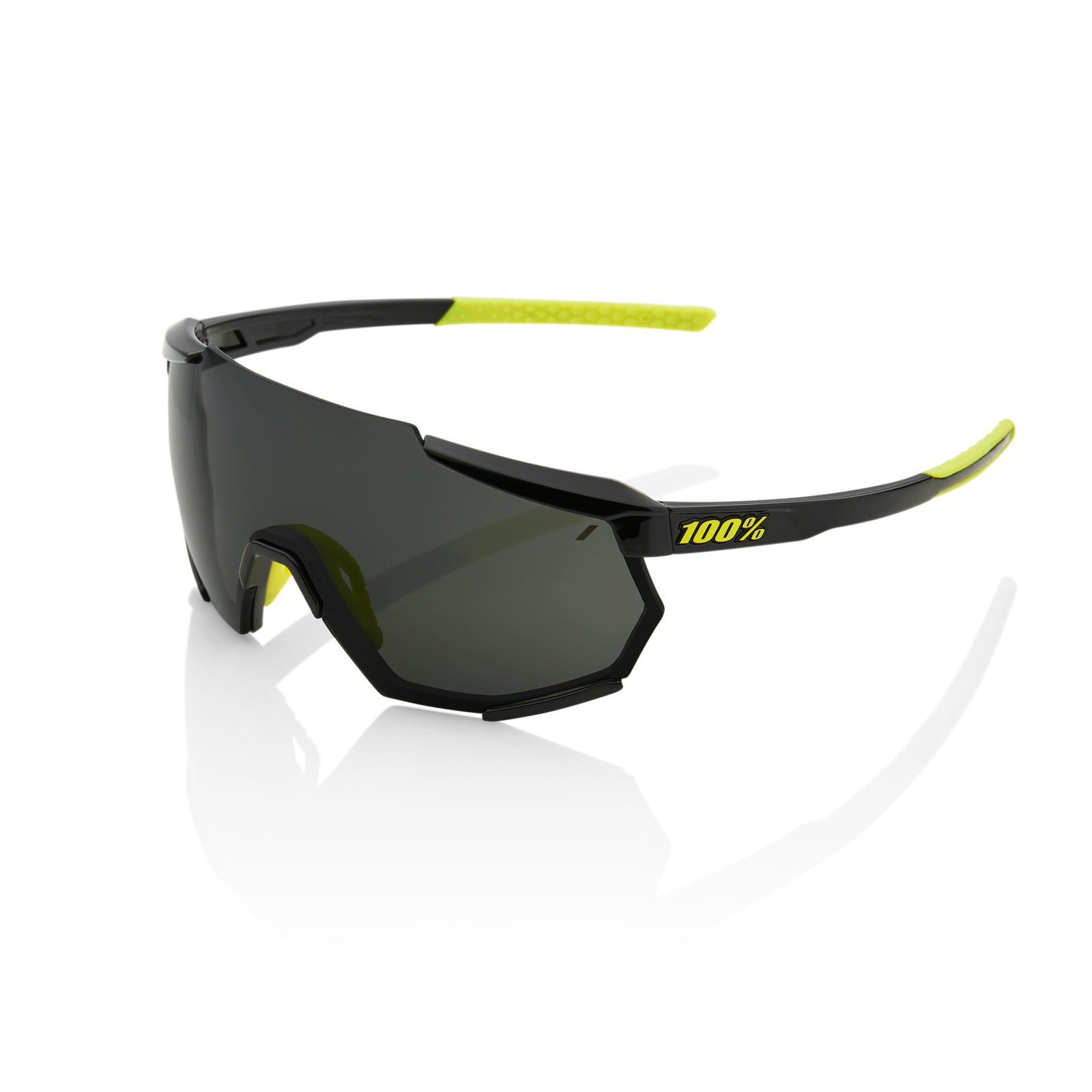 100% Racetrap Sunglasses Smoke Lens