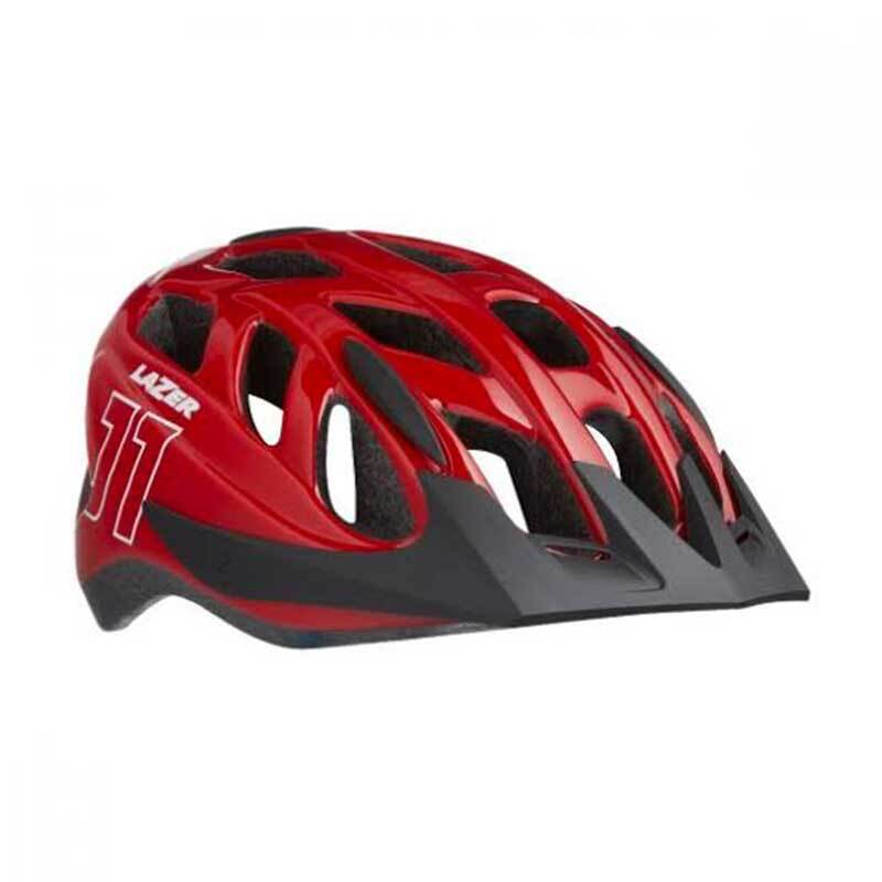 Lazer J1 Youth Bicycle Helmet w LED & Net