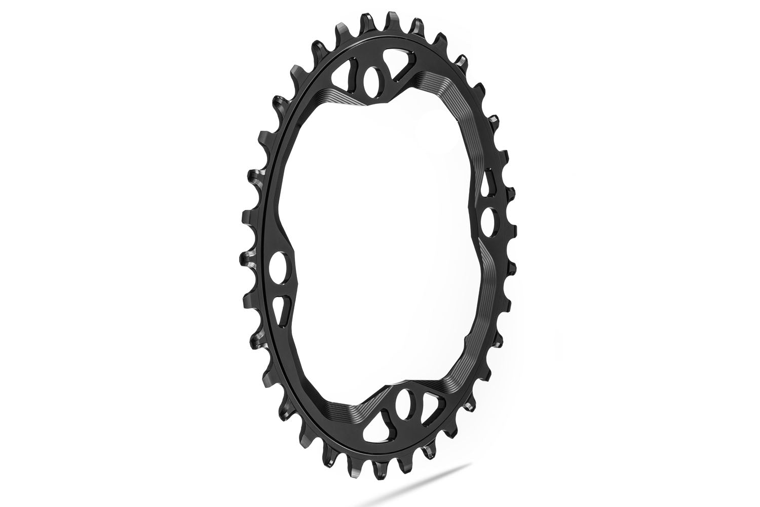 absoluteBLACK Oval Premium 104BCD NW Chainring for HG+ 12 Speed