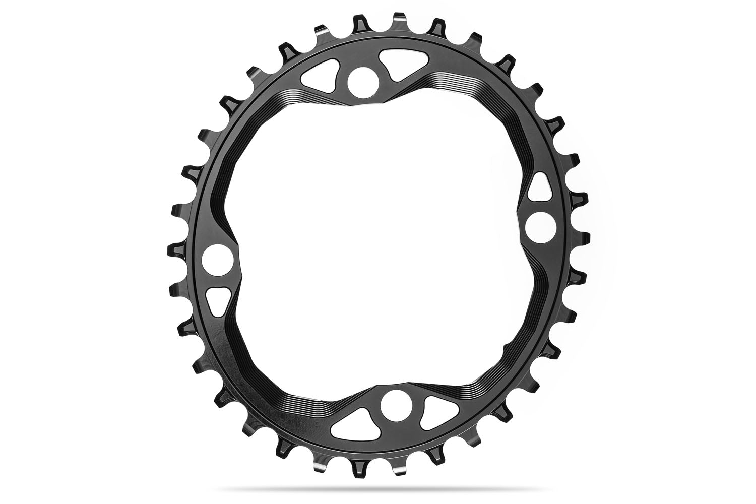 absoluteBLACK Oval Premium 104BCD NW Chainring for HG+ 12 Speed