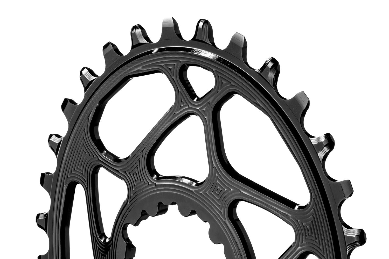 absoluteBLACK Oval Premium SRAM DM Boost (148) NW Chainring for HG+ 12 Speed - 3mm Offset