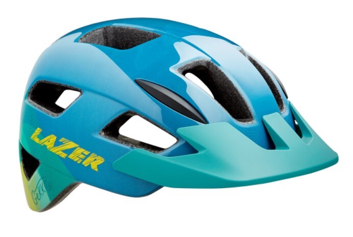 Lazer Helmet - Gekko Blue Yellow Kids Unisize