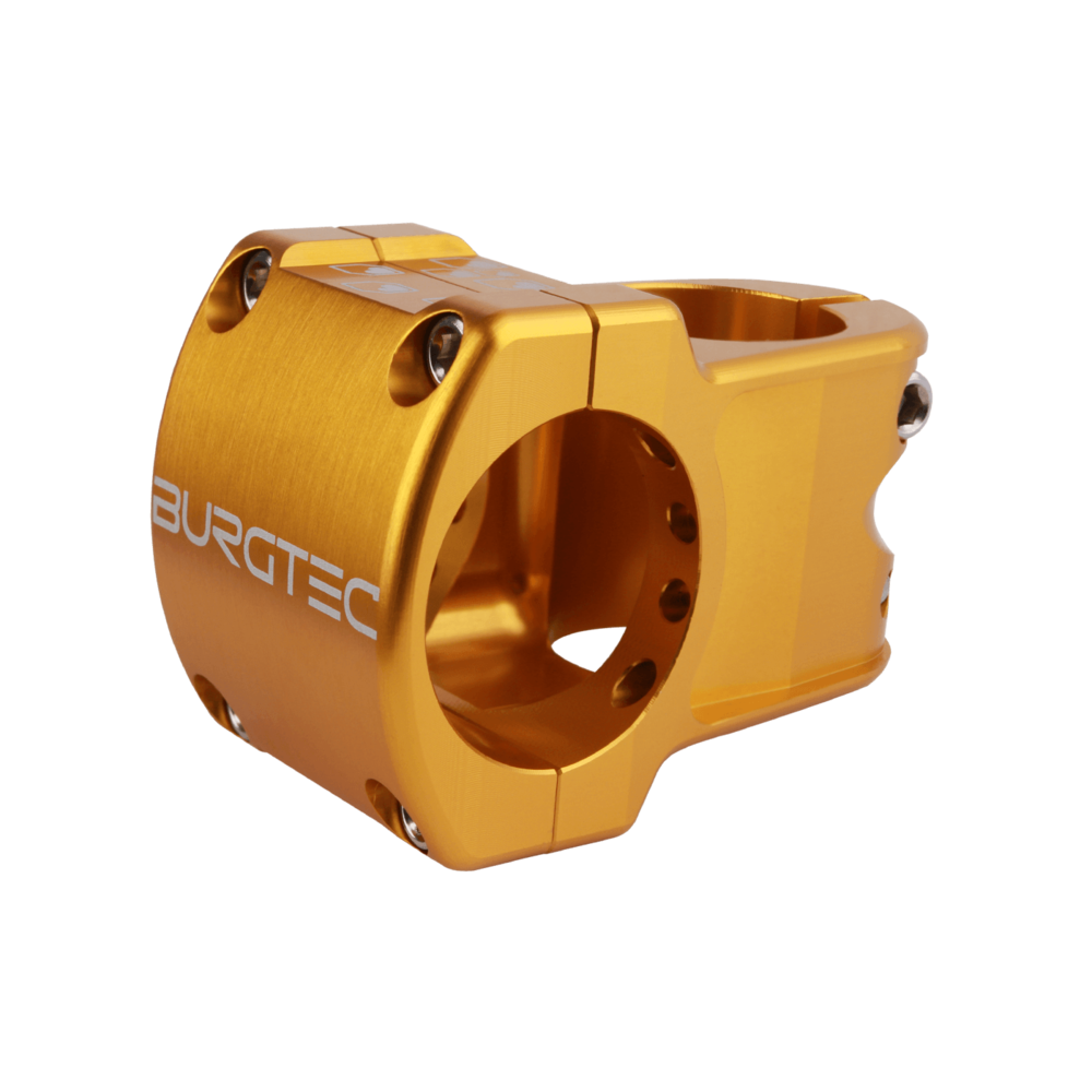 Burgtec Enduro MK2 Stem 35mm Length:35mm Iron Bro Orange