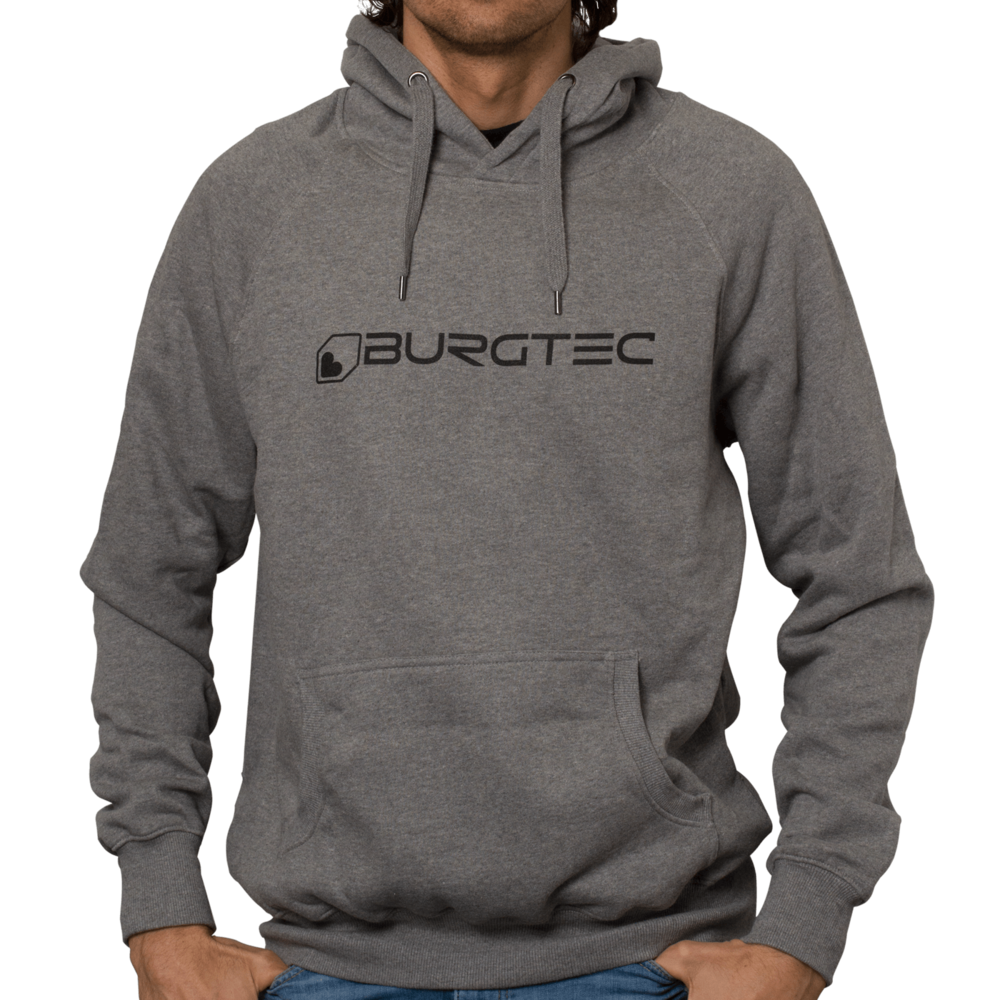 Burgtec Logo Hoody X-Large Grey