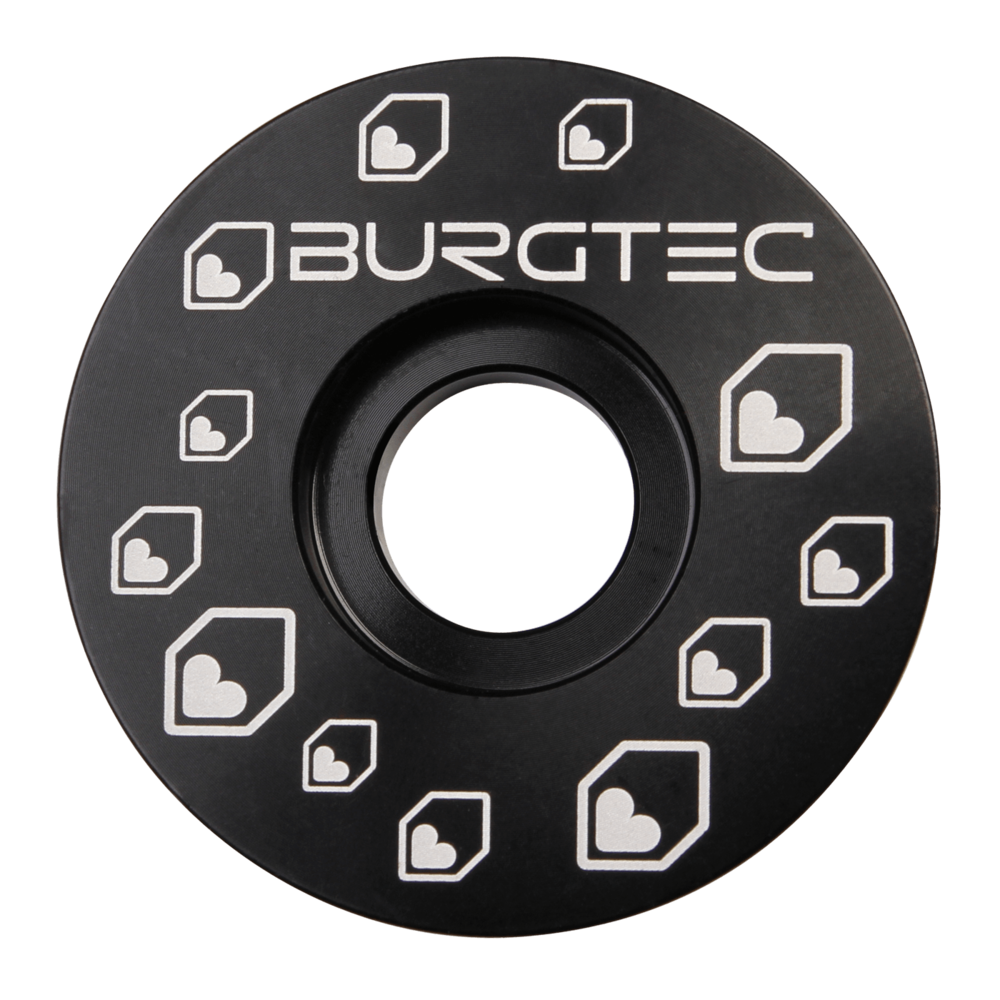 Burgtec Stem Top Cap (Bolt sold separately) Burgtec Black