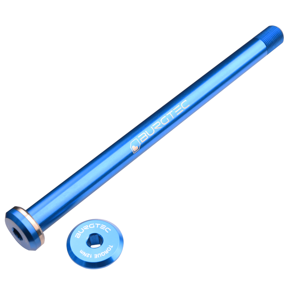 Burgtec Santa Cruz Rear Axle 12 x 168.5mm Deep Blue