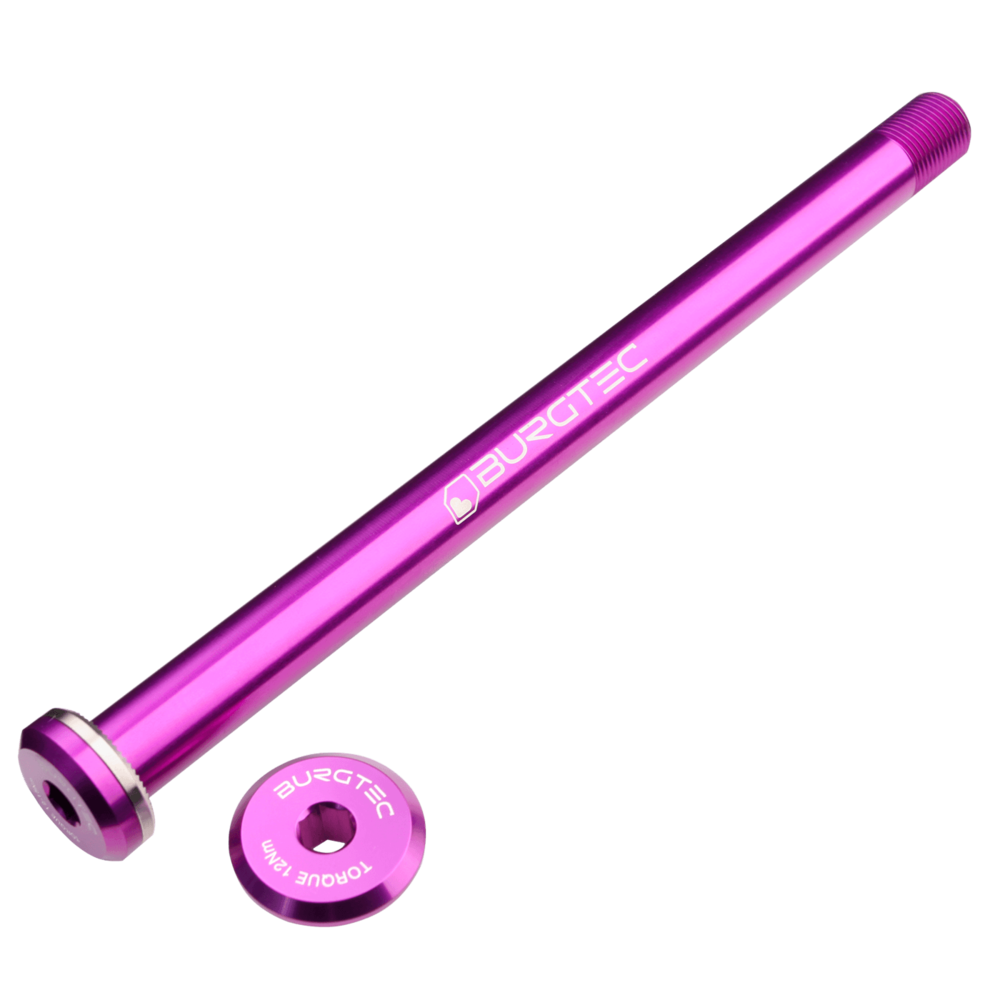 Burgtec Santa Cruz Rear Axle 12 x 168.5mm Purple Rain