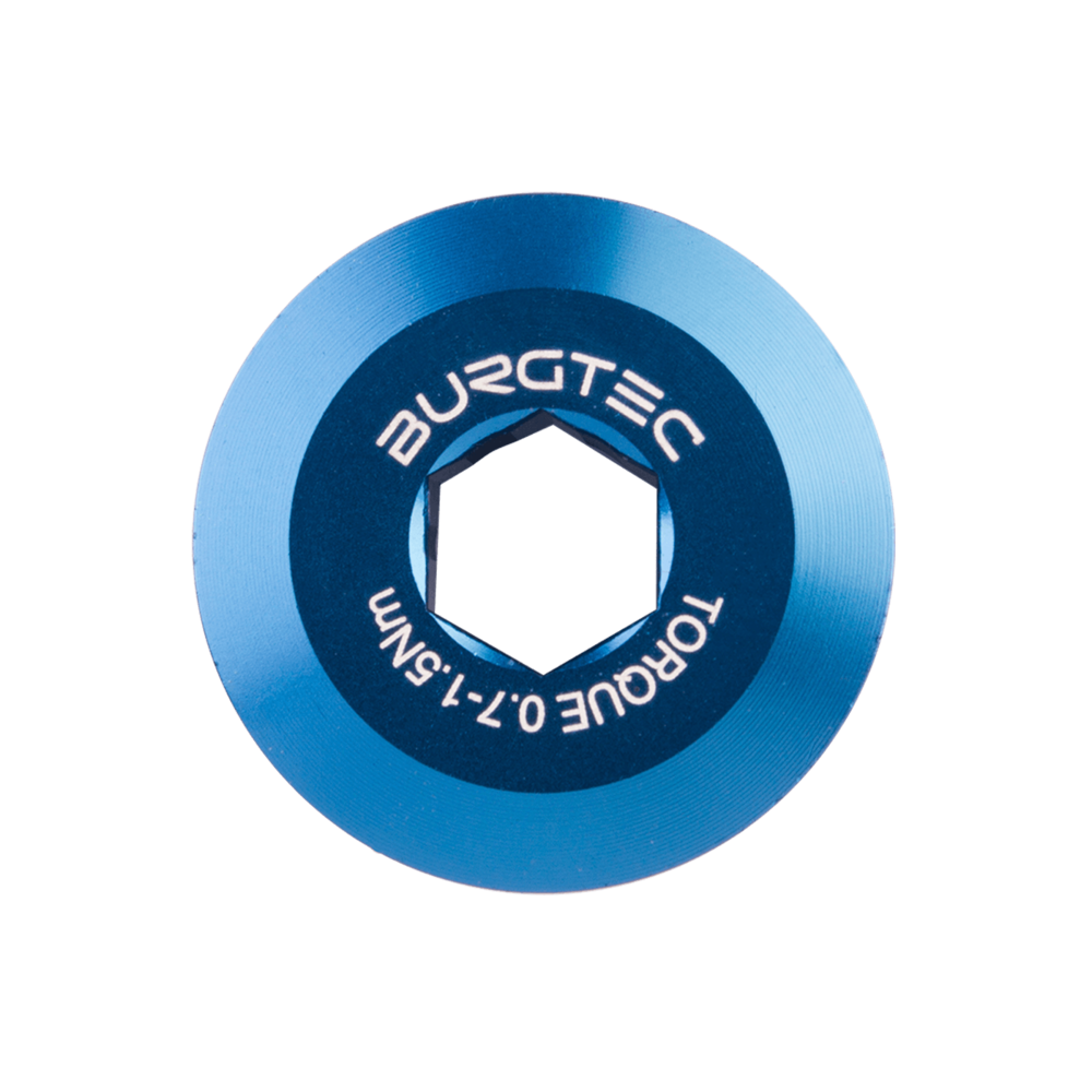 Burgtec Shimano Crank Bolt Deep Blue