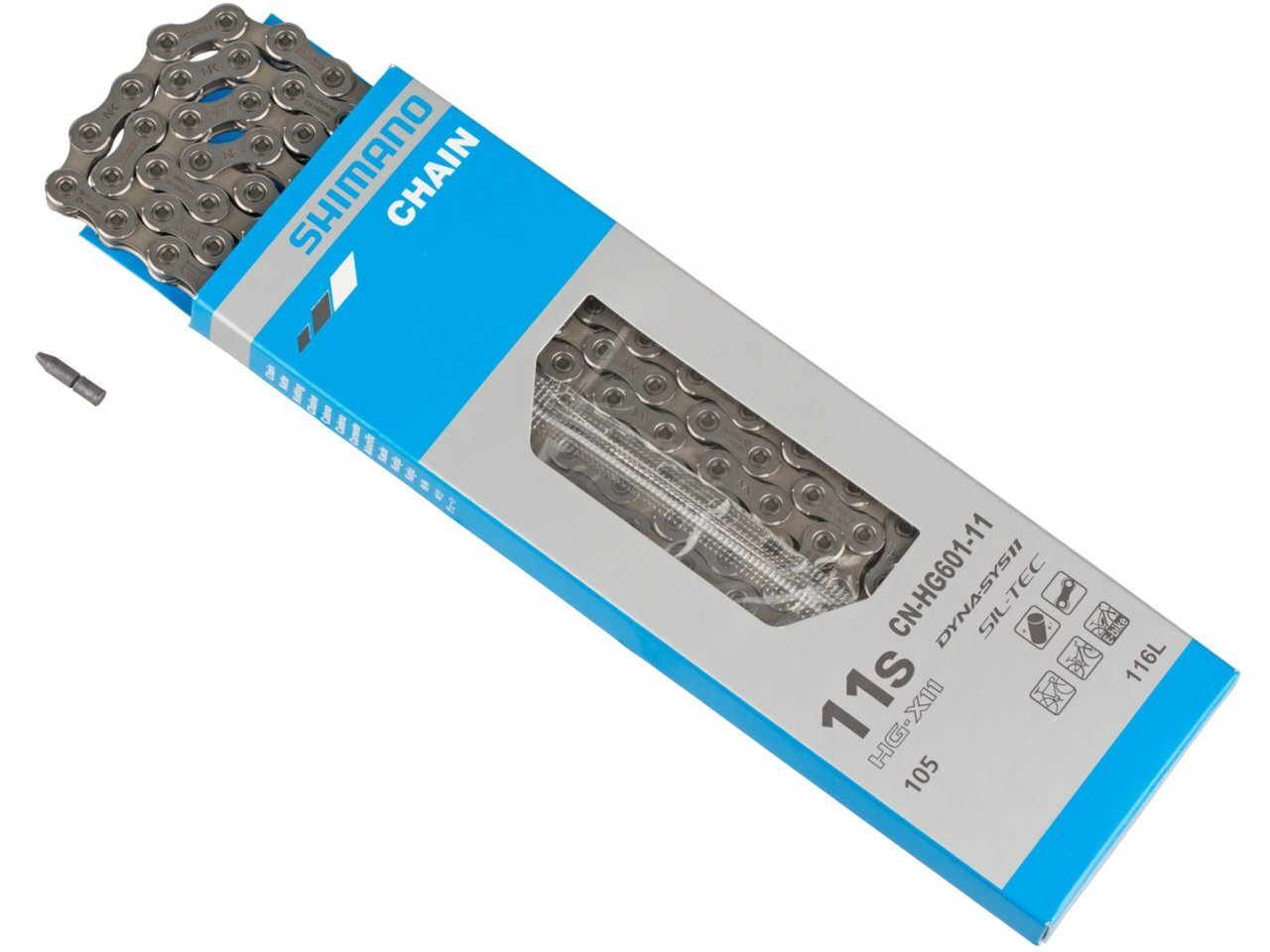 Shimano 105/SLX HG601 11 Speed Chain - 116 Links