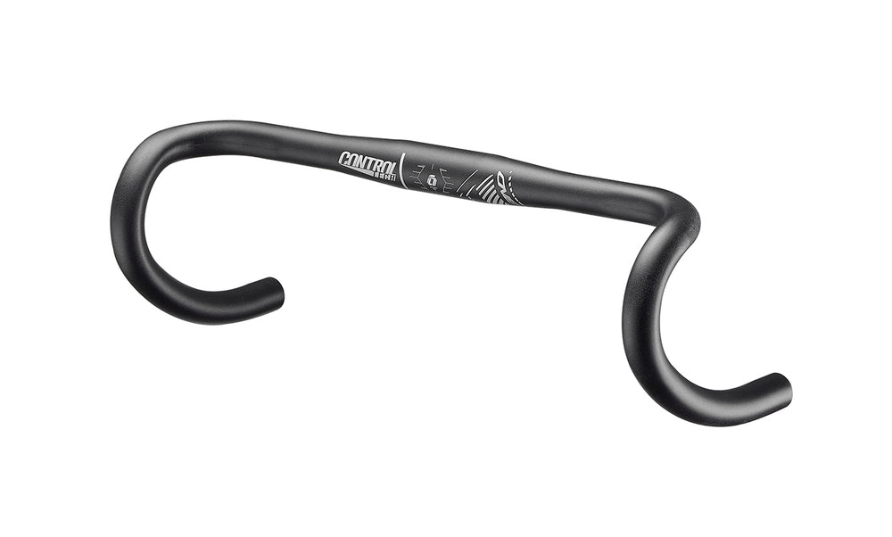 Controltech One Round Road Drop Bar 31.8x420mm Black