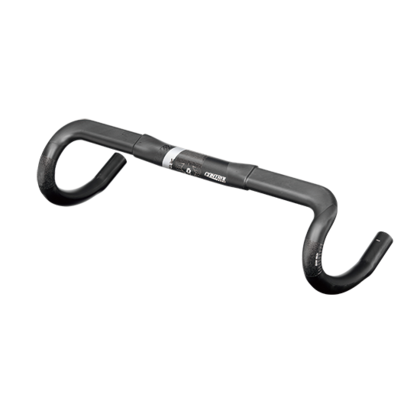 Controltech EXL Road Compact Carbon Drop Bar 31.8x420mm Flare:4deg Matte Black/Grey