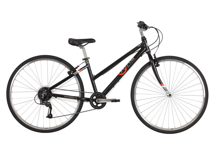 ByK E-620x9 Girls Bike Black/Neon Tangerine L/XL