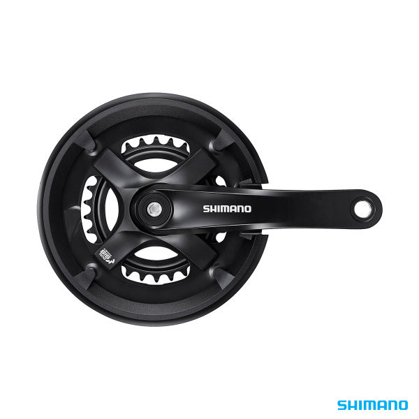Shimano FC-TY501 Front Crankset TOURNEY 170mm 46-30T BLK w/CG