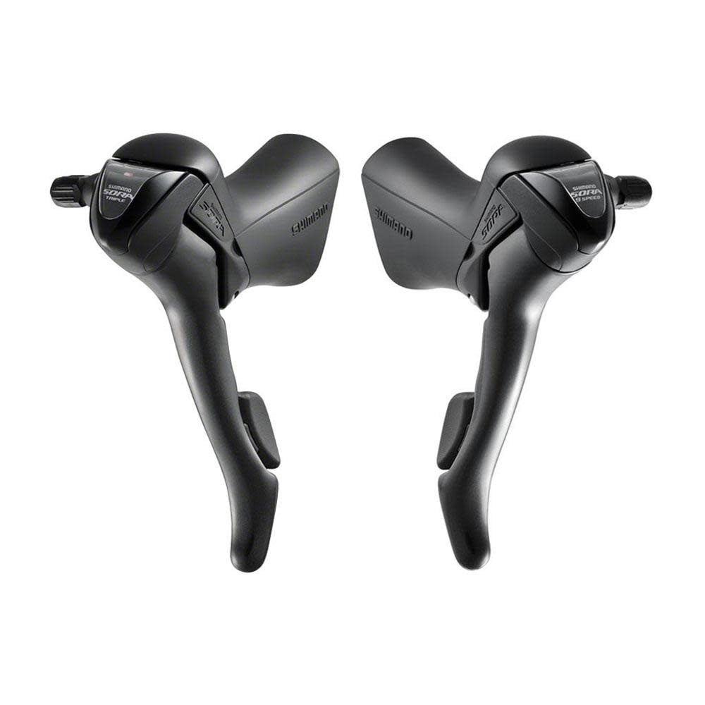 Shimano ST-R3030-L / R3000-R Sora Dual Shifter Set 3x 9 Speed