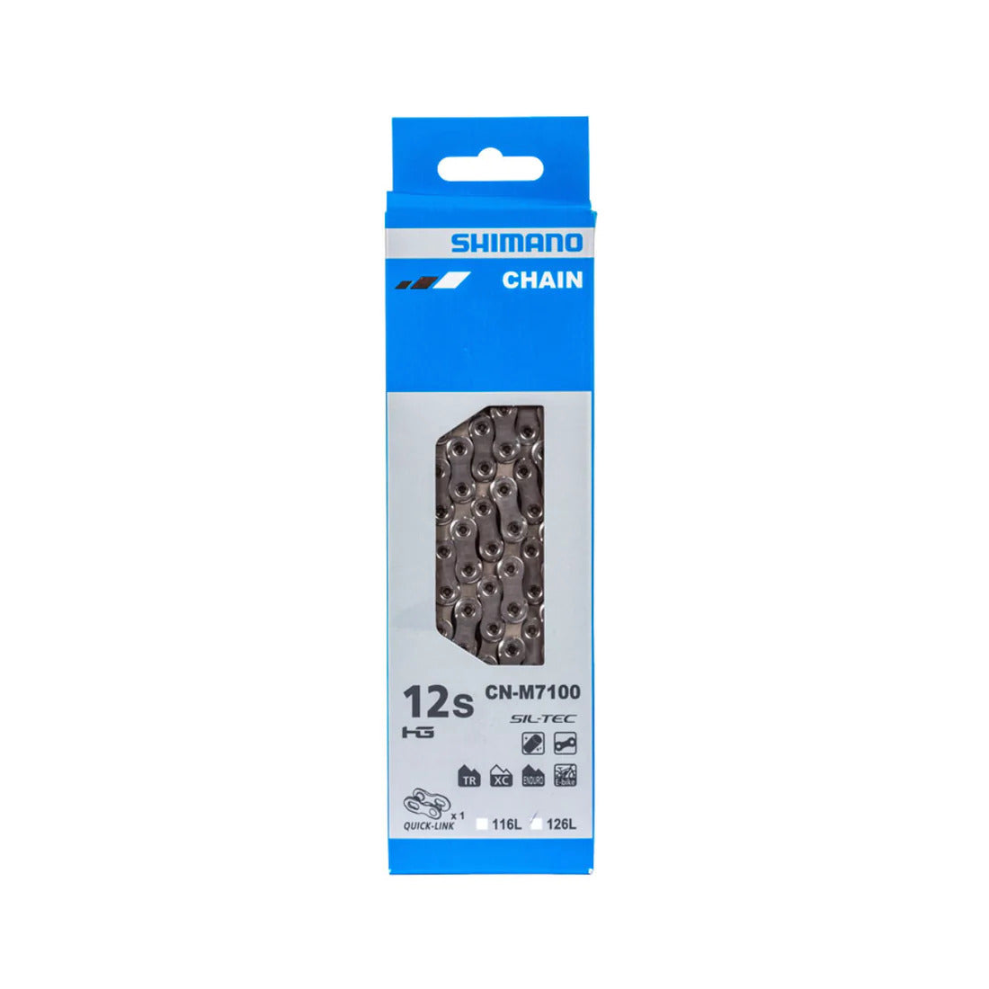 Shimano CN-M7100 Chain 12-Speed SLX w/Quick Link 126L