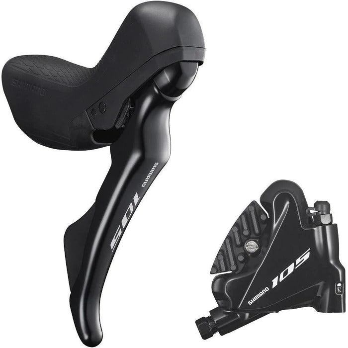 Shimano 105 ST-R7020 Right Lever w/ BR-R7070 Front Disc Brake