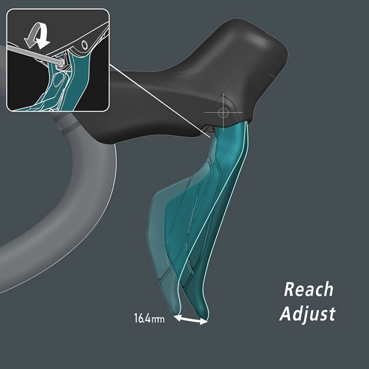 Shimano Ultegra Di2 Hydraulic Disc Brake Dual Control Lever 2x12-Speed
