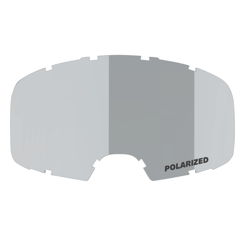 iXS Goggles Lens Polarized Smoke Mirror Silver