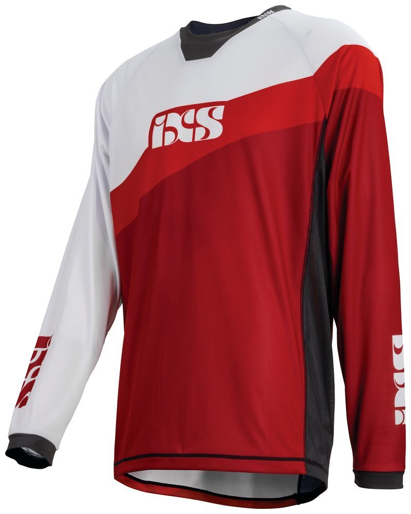 iXS Race 7.1 Jersey Large Fluro Red/Red