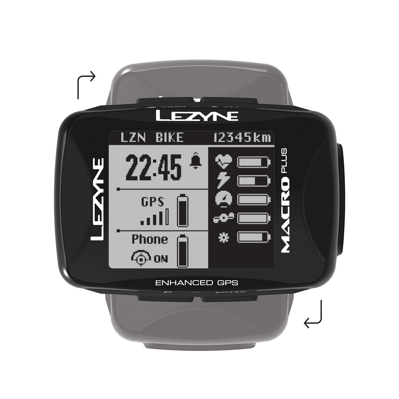 Lezyne Macro Plus GPS Cycling Computer