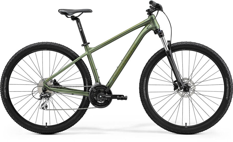 2021 Merida Big Nine 20 Mountain Bike - Large - Matt Fog Green (Moss Green)