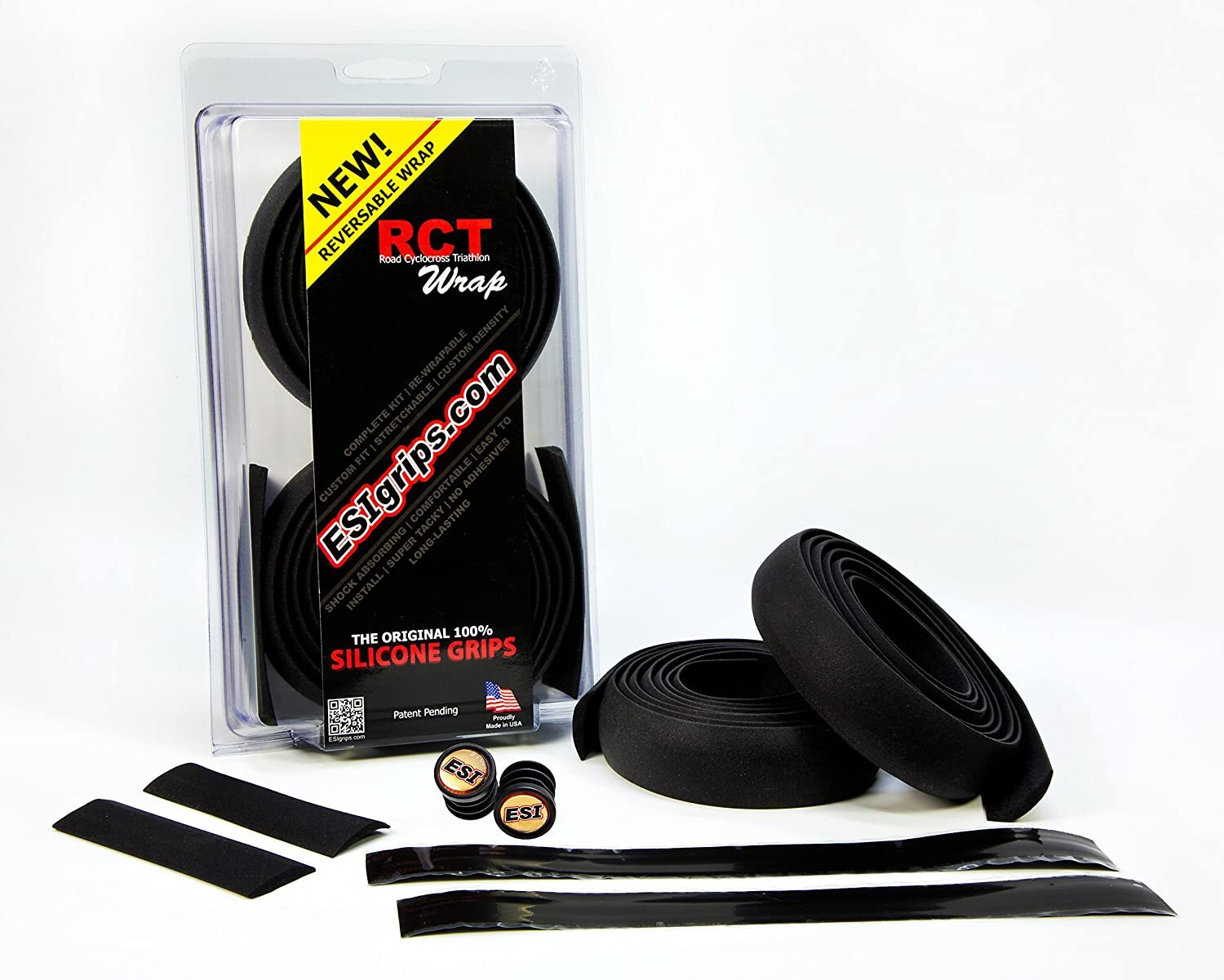 ESI Grips RCT Wrap Reversible Silicone Bar Tape