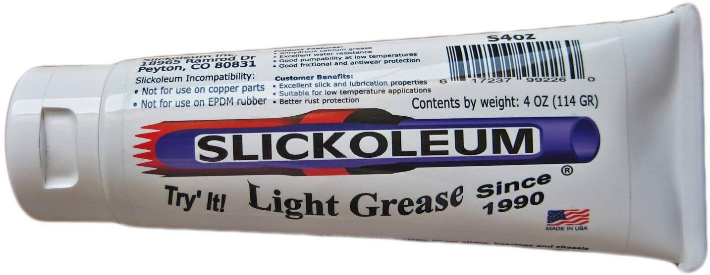 Slickoleum Low Friction Grease 4oz (114g) Squeeze Tube