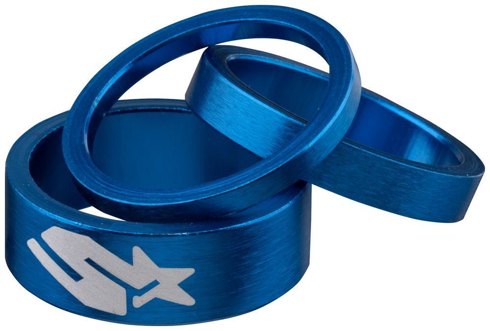 Spank Headset Spacer Kit 3/6/12mm Blue