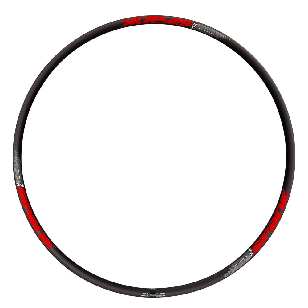 Spank 359 Rim 27.5in 32H Black/Red