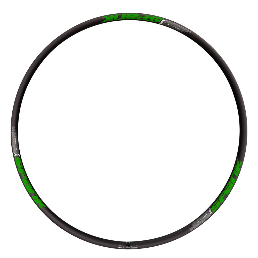 Spank 359 Rim 27.5in 32H Black/Green