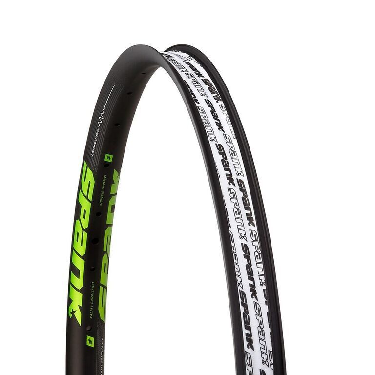Spank 350 Rim 27.5in 32H Black/Green