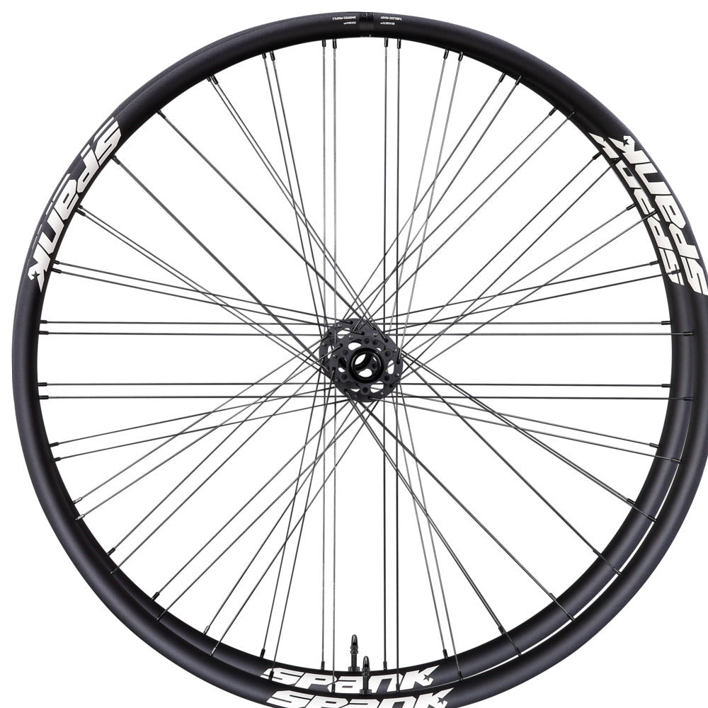 Spank Oozy Trail 395+ Boost Front Wheel 29in 32H Black