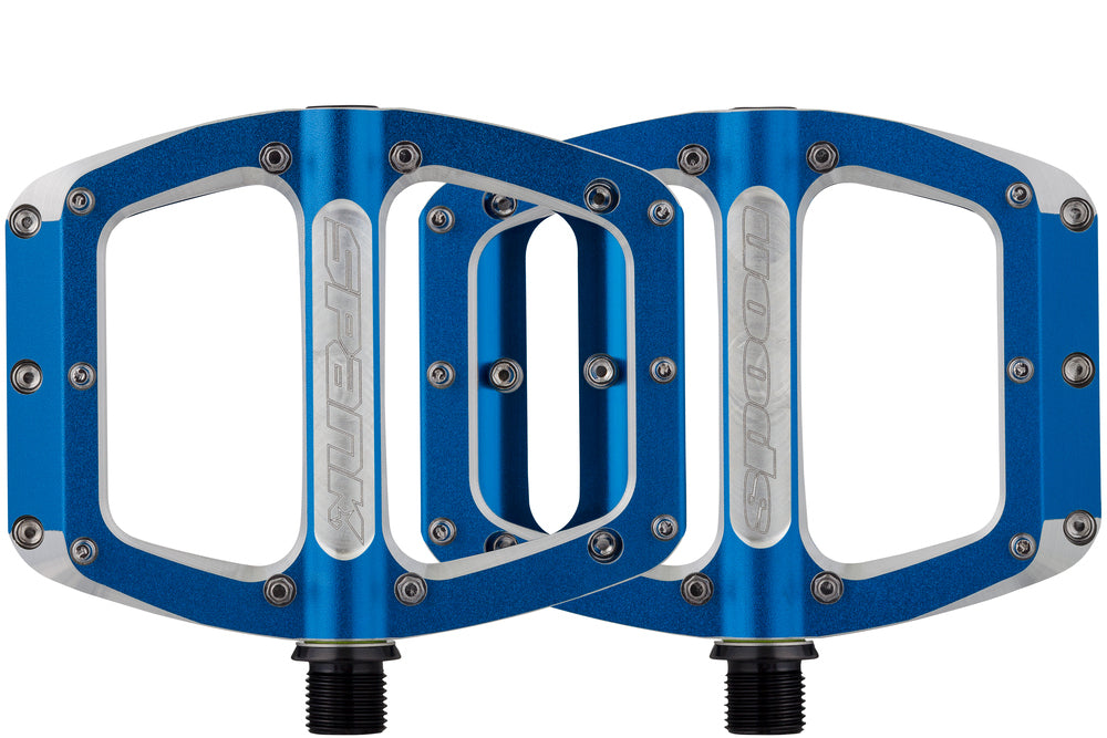 Spank Spoon 90 Pedals Small Blue
