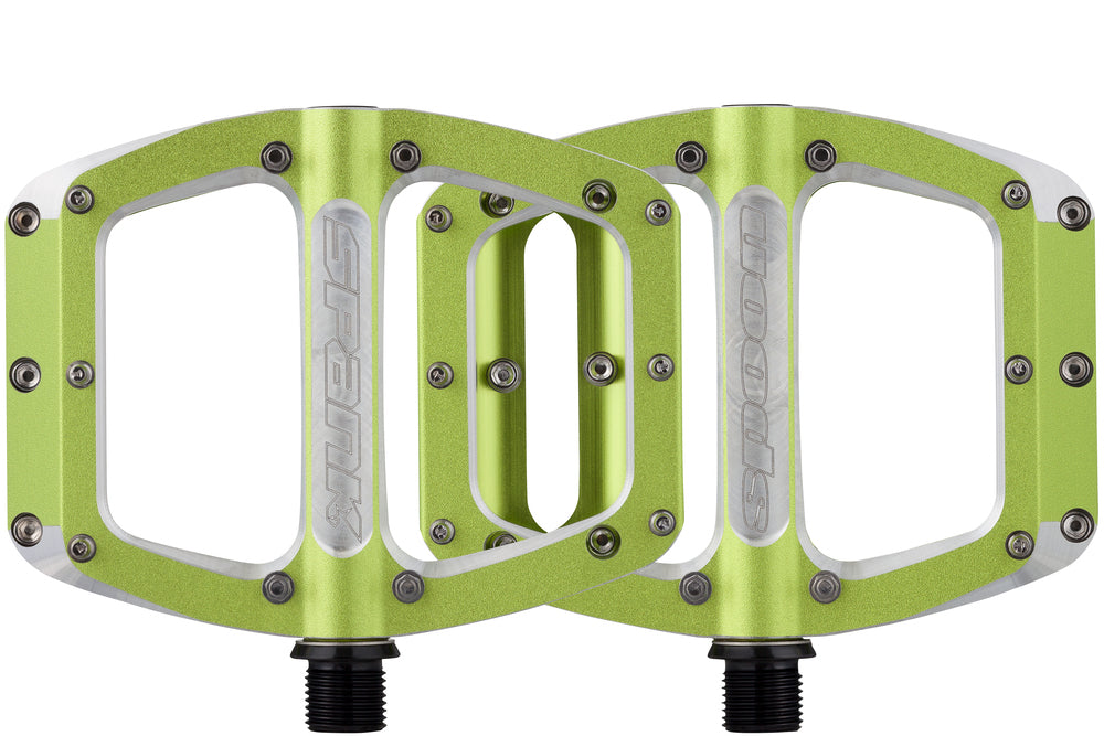 Spank Spoon 90 Pedals Small Green
