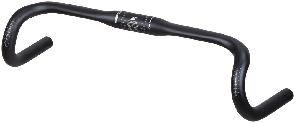 Spank Wing 12 Vibrocore Drop Bar 31.8x460mm Flare:12deg Black