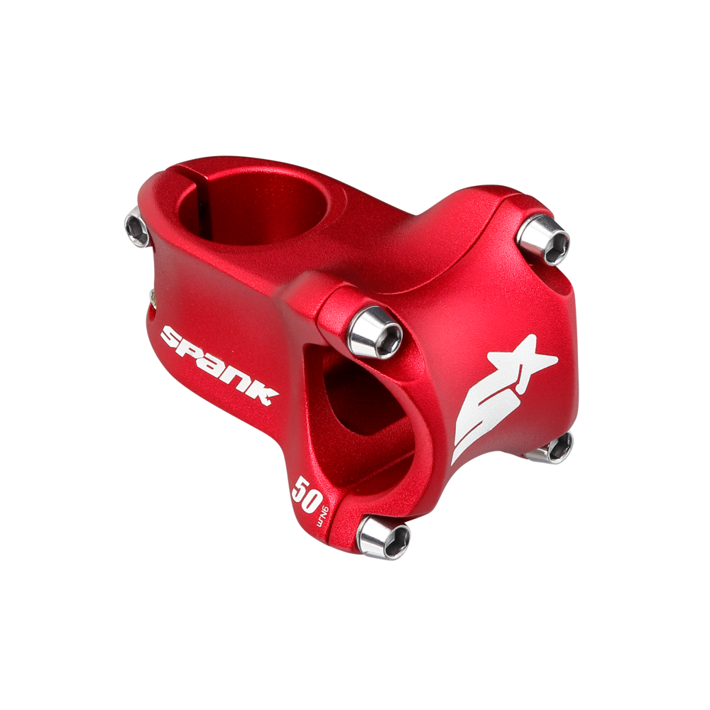 Spank Spike Race 2 Stem Length:50mm Red