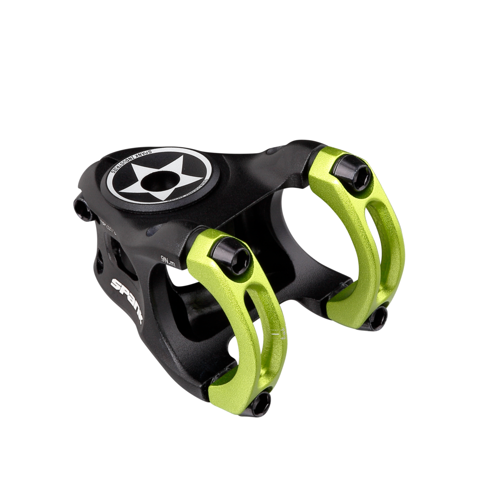 Spank Split 35 Stem Length:35mm Green